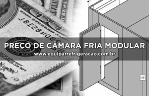 Câmara fria modular preço