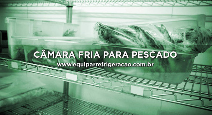 Câmara Fria para Pescado ou Câmara Frigorífica para Pescado