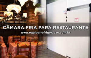 Câmara Fria para Restaurante