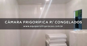 Câmara Frigorífica para Congelados - Equipar Refrigeração