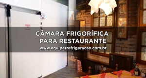 Câmara Frigorífica para Restaurante