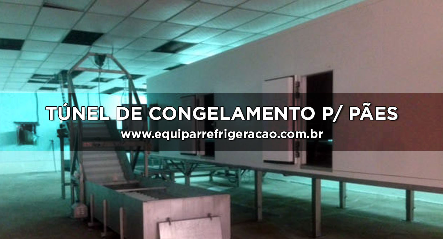 Túnel de Congelamento para Pães